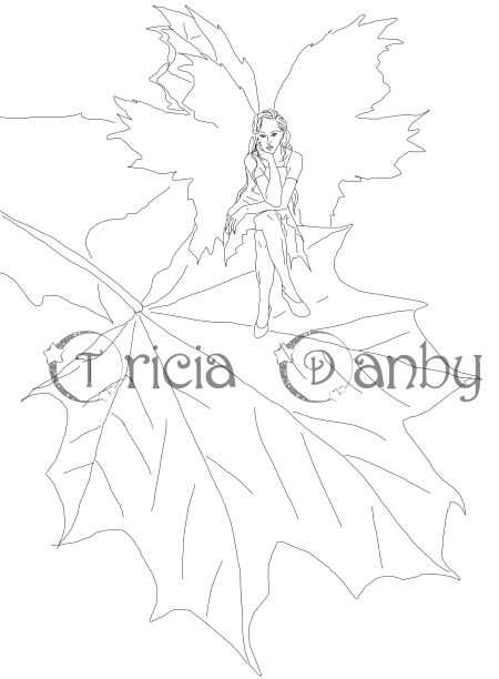 Maple Leaf Fairy by Tricia Danby